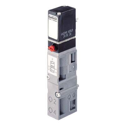 Burkert 5/2-Way Solenoid Valve, 6527